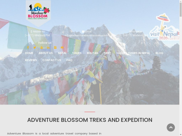 adventureblossomtreks.com