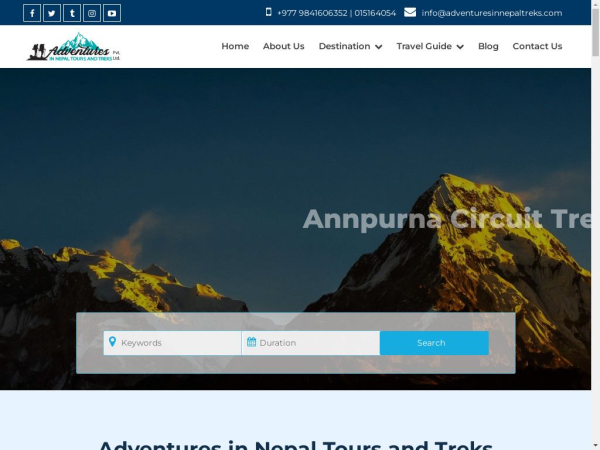 adventuresinnepaltreks.com