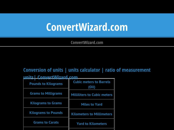 convertwizard.com