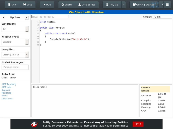 dotnetfiddle.net