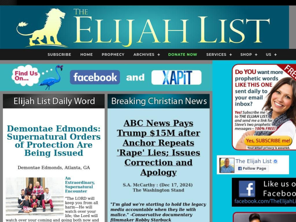 elijahlist.com