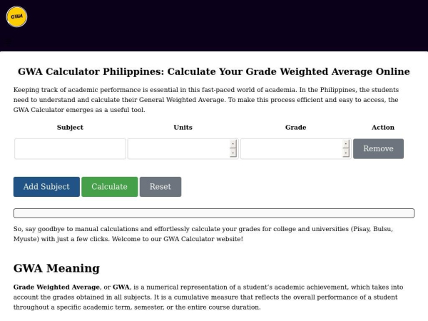 gwacalculator.ph