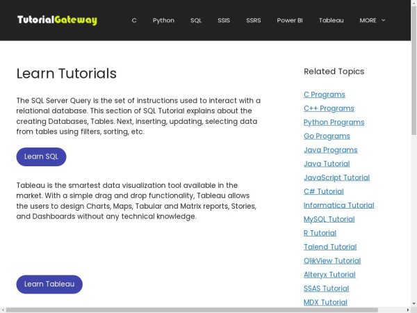 tutorialgateway.org